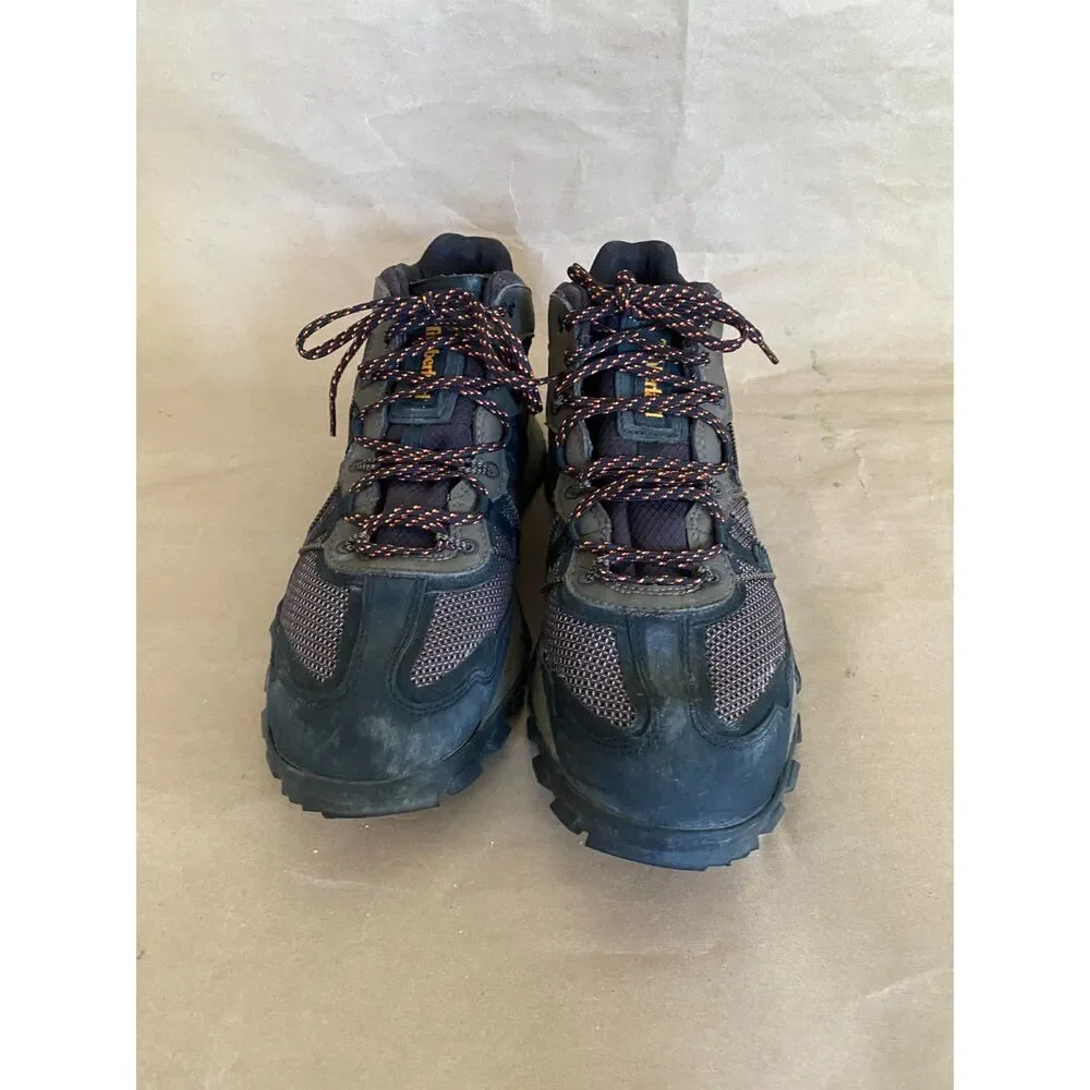 Timberland Solar Wave Mid Hiking Boots Men's Size 9.5 Olive Green Black A28FT